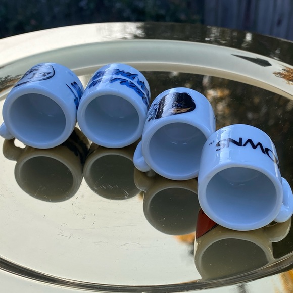 COLLECTABLE VINTAGE NFL MINIATURE MINI COFFEE CUP MUG LOT OF 4 - Picture 13 of 17